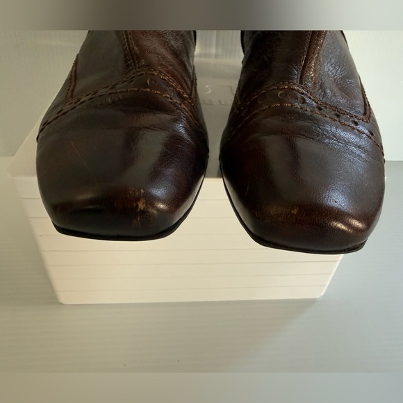 PAUL GREENE Leather Booties - Picture 4 of 10